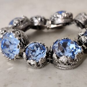 Vintage Victorian Revival Riviere Style Bracelet